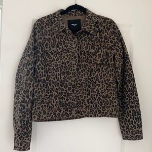 Nine West leopard jacket